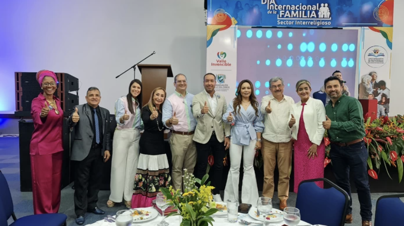 La Gobernación y comunidad interreligiosa del Valle celebraron el Día Internacional de la Familia