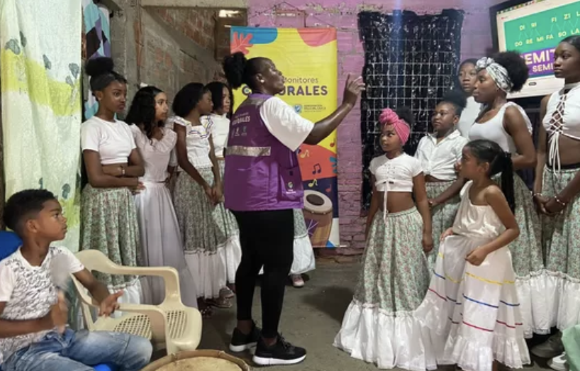 ‘Los Cielos del Pacífico’ llena de música la vida de niños y niñas del oriente de Cali