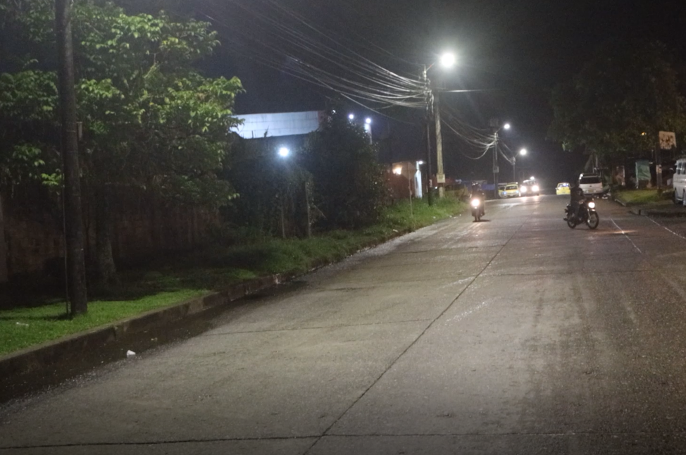 Se inauguró proyecto piloto de alumbrado público con lámparas  LED en el barrio Bellavista de Buenaventura