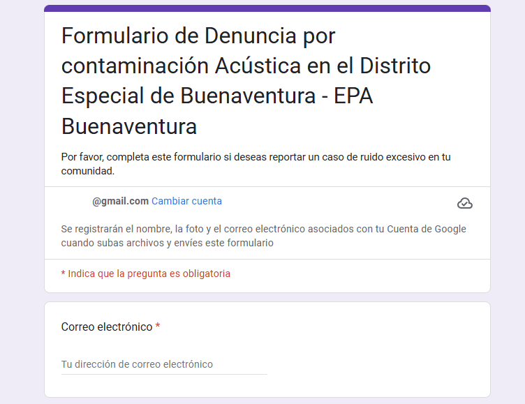 El EPA Buenaventura lanzó tutorial para denunciar el ruido en un minuto y activar respuesta de las autoridades competentes