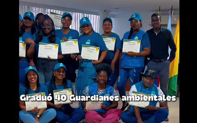 El EPA Buenaventura graduó a 40 ciudadanos como Guardianes del Ambiente