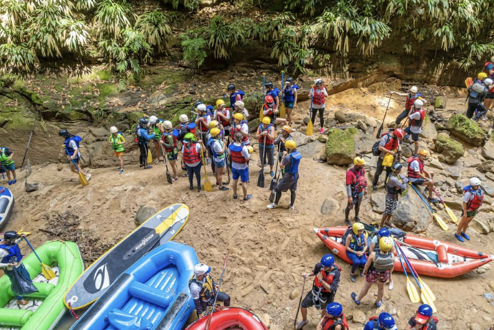 Rafting y senderismo, las propuestas turísticas de los firmantes de paz en el Caguán