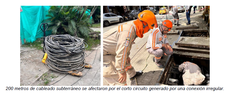 Después de más de 40 horas de trabajo, Celsia restableció el servicio de energía en el malecón de Buenaventura 