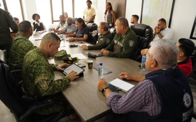 Buenaventura despliega dispositivo de seguridad en puntos estratégicos por actos de posesión presidencial en Cali