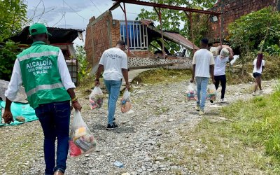Alcaldía Distrital fortalece la atención a familias damnificadas y recorre barrios afectados por la emergencia en Buenaventura