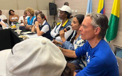 La Defensoría del Pueblo, la ACNUR y la UNICEF conocen el plan de contingencia de la Alcaldía de Buenaventura para el sector educativo