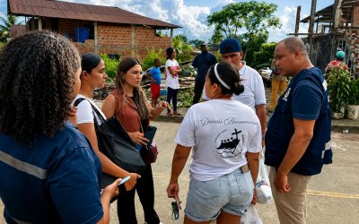 La Alcaldía de Buenaventura y sector privado entregan ayuda humanitaria en Gamboa y La Inmaculada