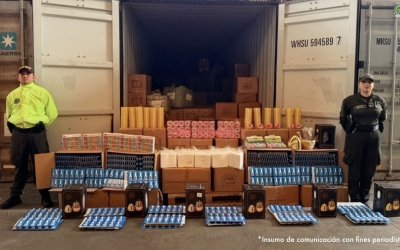 La Fiscalía legalizó incautación de mercancía de contrabando hallada en dos contenedores en Buenaventura