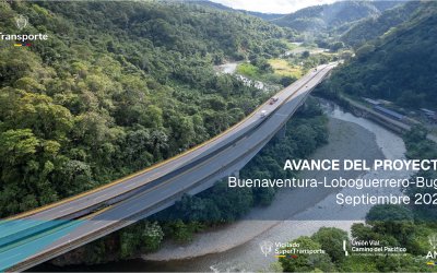 Unión Vial Camino del Pacífico reporta 32 % de avance en las obras del corredor Buenaventura - Buga
