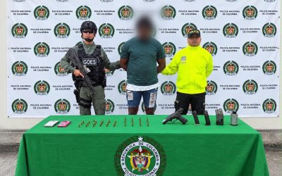 Capturan en Cali a alias "Mi Sangre", presunto cabecilla del ELN señalado de manejar rentas criminales en Buenaventura