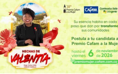 El Valle del Cauca busca a su representante para el Premio Mujer Cafam 2027