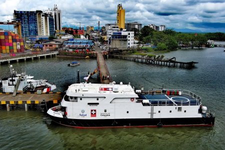 La DIMAR habilitó su muelle en Buenaventura para operación de buque hospital Benkos Biohó que atenderá a comunidades afectadas por el sismo del 10 de agosto de 2026