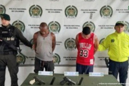 Dos hombres fueron judicializados en Buenaventura por porte ilegal de armas de fuego y municiones