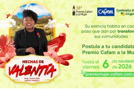El Valle del Cauca busca a su representante para el Premio Mujer Cafam 2027