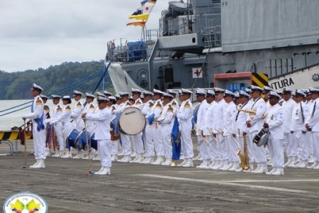 Con la activación del Batallón de Asalto Fluvial No. 5, Armada Nacional Celebró su Aniversario No. 185 en Bahía Málaga