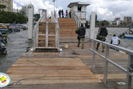 Todo se encuentra listo para atender a los visitantes en el Muelle Turístico