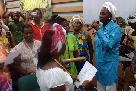 Mujeres raizales conmemoran Día Internacional de la eliminación de la violencia contra las mujeres