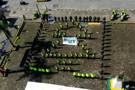 La Policía realizó el lanzamiento del Plan en esta Navidad Vamos Seguros