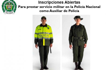Joven bonaverense preste su servicio militar en la Policía Nacional como auxiliar
