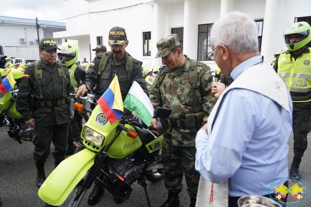 100 motocicletas fueron entregadas al Distrito Especial de Policía  Buenaventura