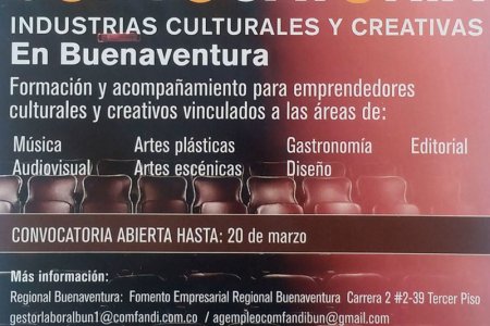 Convocatoria Industrias Culturales y Creativas en Buenaventura