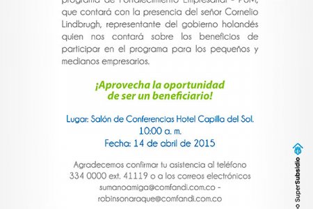 Comfandi Buenaventura invita a empresarios y emprendedores a conocer el Programa de Fortalecimiento Empresarial - PUM