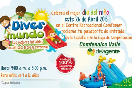 Divertida celebración del Día del Ni&ntilde;o realizará Comfenalco Valle en Buenaventura
