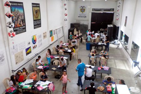 La  formación y creación artística  del Valle del Cauca es reforzada con el programa "Después de Clases"