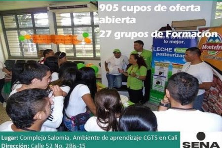 SENA realizará Feria de Orientación Vocacional para toda la comunidad en Complejo Salomia de Cali