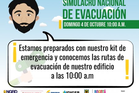 Este domingo será el cuarto Simulacro Nacional de Evacuación por Sismo