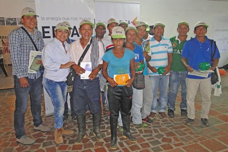 630 familias de Morales beneficiadas con la construcción de redes internas eléctricas, gracias a la Compa&ntilde;ía Energética de Occidente, EPSA y la Fundación EPSA