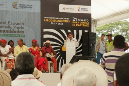 Comunidades afrodescendientes serán consultadas por Gobierno Nacional ante iniciativas que las afecten