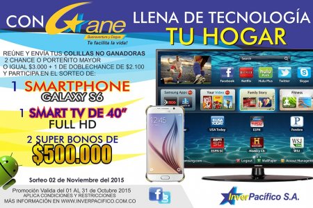 Gane Buenaventura y Dagua llenan de tecnología tu hogar en octubre