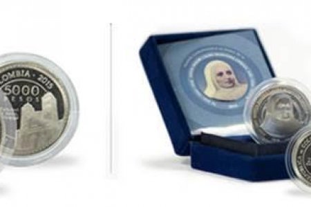 El Banco de la República presenta la moneda conmemorativa en honor de la Santa Madre Laura Montoya Upegui
