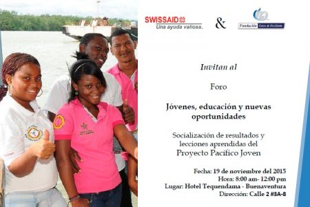 Socialización de resultados y lecciones aprendidas del Proyecto Pacífico Joven en Buenaventura