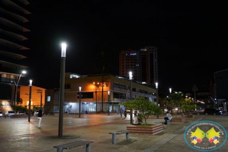 Alumbrado público del Bulevar se enciende por el momento de forma manual