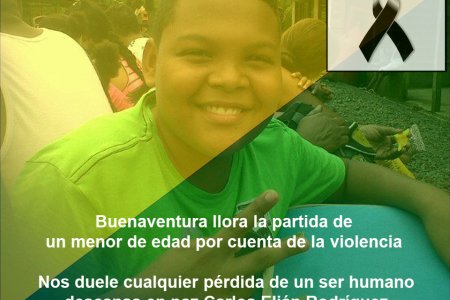 Personería rechaza y lamenta homicidio contra un menor de 13 a&ntilde;os en Buenaventura