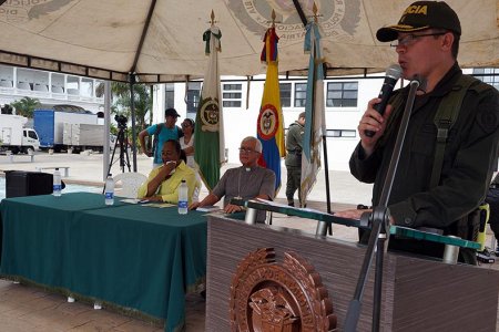 Distrito Especial de Policía Buenaventura presentó el Plan Vivo la Navidad en Paz