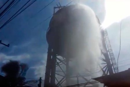 Tanques en Nayita e instalaciones de Hidropacífico se rebosaron y desperdiciaron gran cantidad de agua