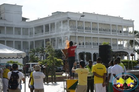 Iniciaron los VII Juegos Deportivos del Litoral Pacífico con un breve desfile en Buenaventura