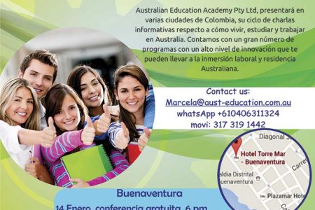 Conferencia gratuita: viva, estudie y trabaje en Australia este 14 y 15 de enero