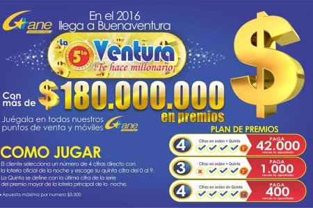¿Quiere ganar 180 millones de pesos?