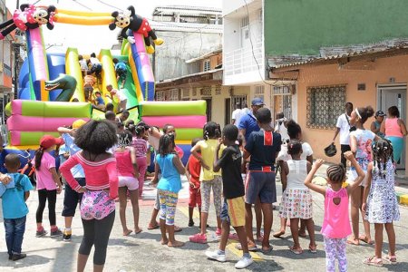 Jornada cultural, deportiva y recreativa realizada en el barrio Centenario fue todo un éxito