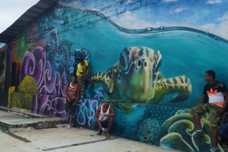 El Barrio Nayita se llena de color Esperanza