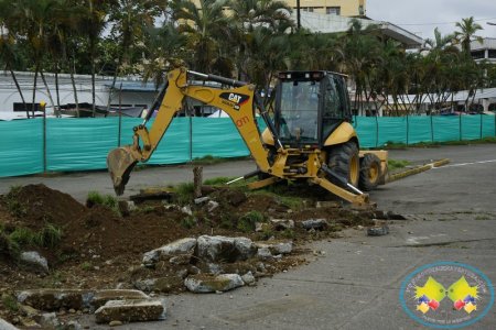 Iniciaron las obras de la primera fase del Malecón Bahía de la Cruz