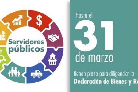El 31 de marzo vence el plazo para que servidores públicos realicen su Declaración de Bienes y Rentas