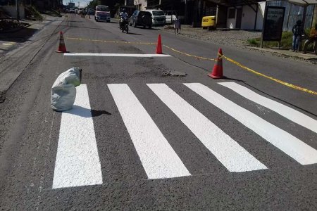 Secretaría  de Tránsito inició se&ntilde;alización de vías en la zona urbana de Buenaventura