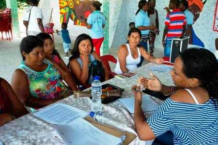 Alcaldía Distrital realizó el primer encuentro de mujeres en la cuenca del río Naya