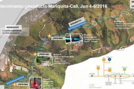 Del 4 al 7 de junio hay restricción de gas natural en sectores vehicular e industrial en el Valle y Cauca por mantenimiento gasoducto