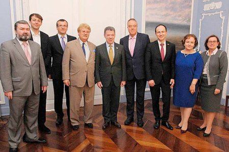 Delegación del Parlamento Europeo visita Colombia